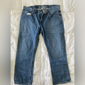 Eddie Bauer 38w30L Straight Fit light weight denim